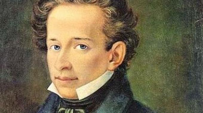 Giacomo Leopardi, most famous italian poet born in Recanati, arrived in Pisa November 9, 1827, and here he composed "A Silvia"