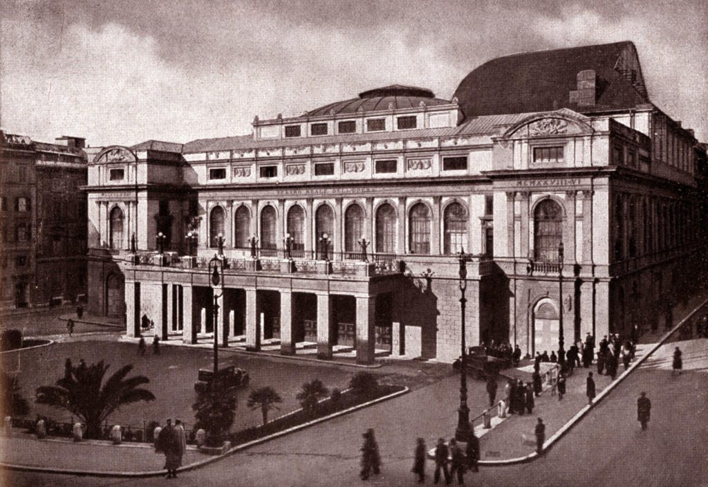 Il Palazzo dell'Opera nel 1940