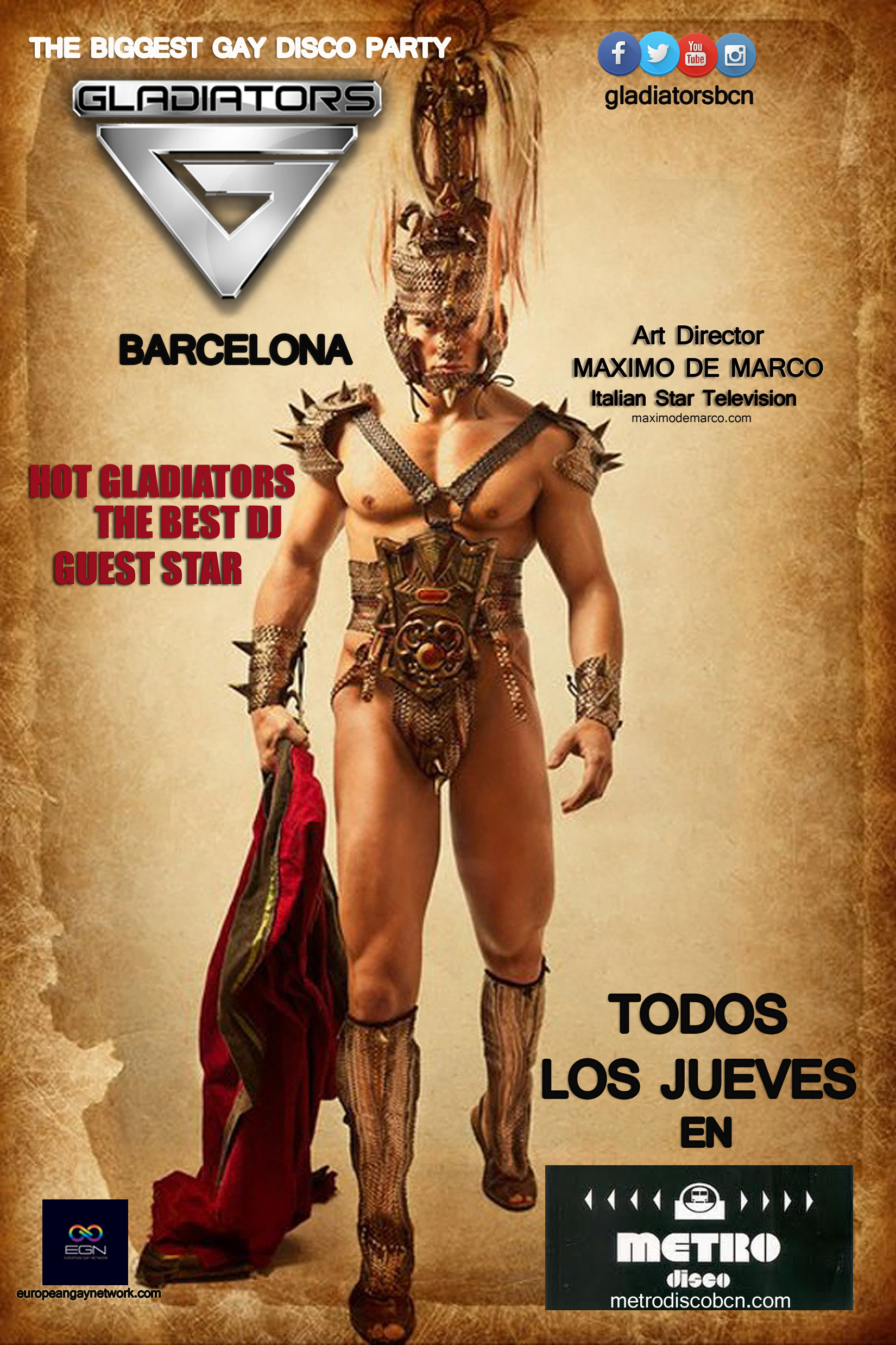 [IMAGE:https://www.romecentral.com/wp-content/uploads/2018/05/Gladiators-Gay-Party_Barcelona.jpg]