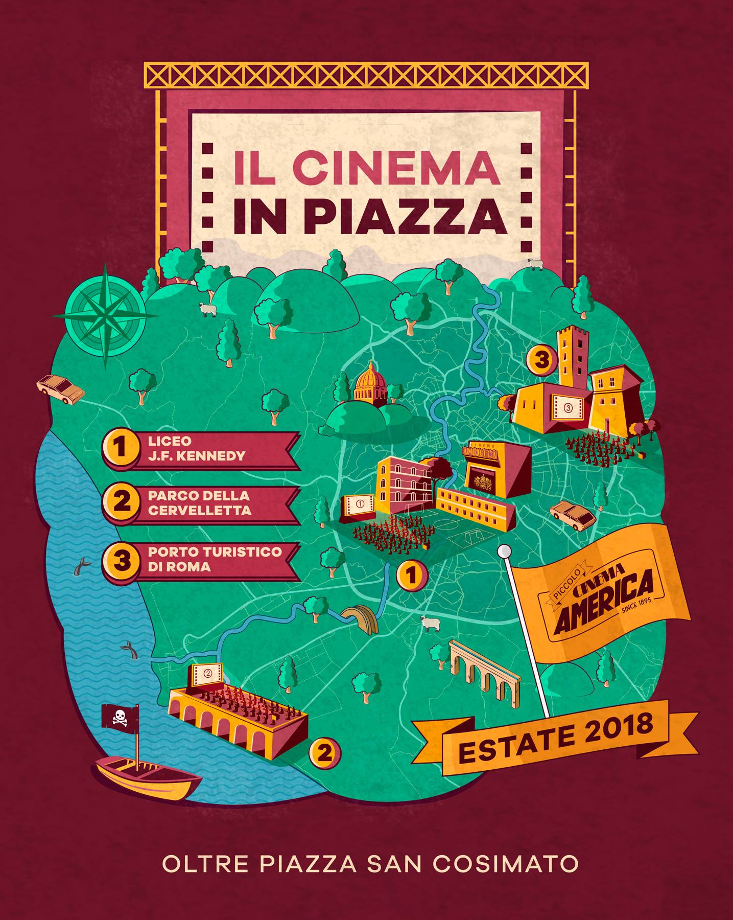 The Cinema in the Square in Rome summer 2018 free projections - Rome ...
